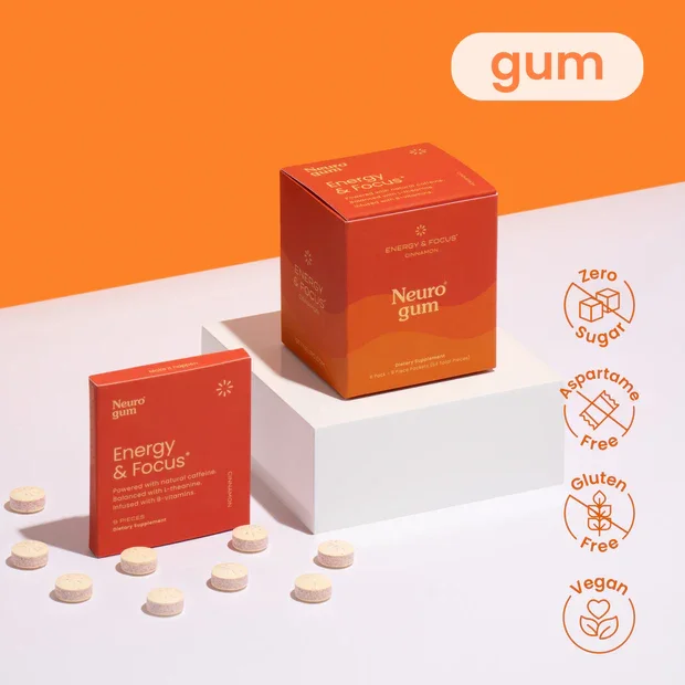 Neuro Energy & Focus Gum (Cinnamon).webp