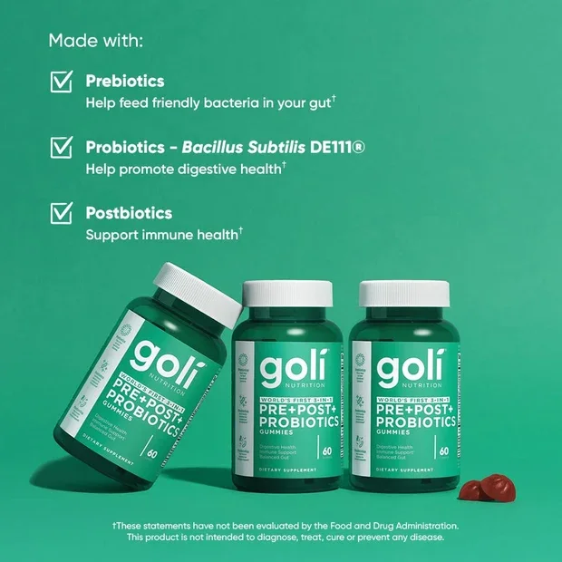 Goli® Nutrition Pre+Post+Probiotics.webp