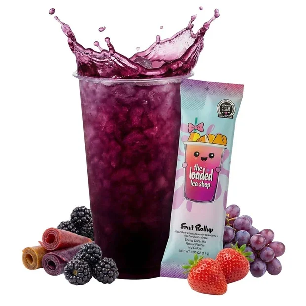 The Loaded Tea Shop Functional Energy Tea Packs (Fruit Rollup).webp