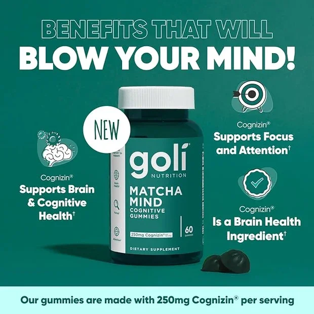 Goli® Nutrition Matcha Mind Benefits.webp