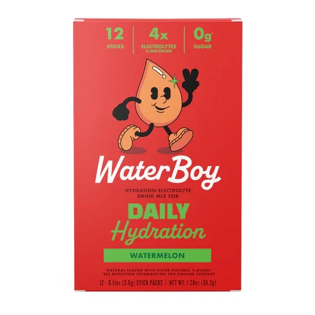 Waterboy Daily Hydration Electrolyte Drink Mix.webp