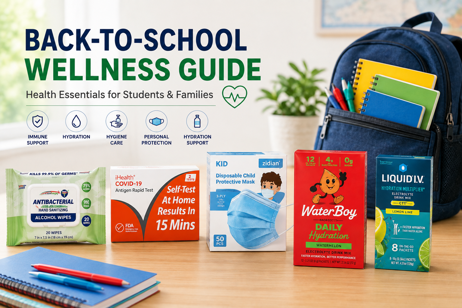 Back-to-School Wellness Guide: Health Essentials Every Student Needs for a Successful School Year