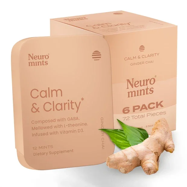 Neuro Calm & Clarity Mints (Ginger Chai).webp