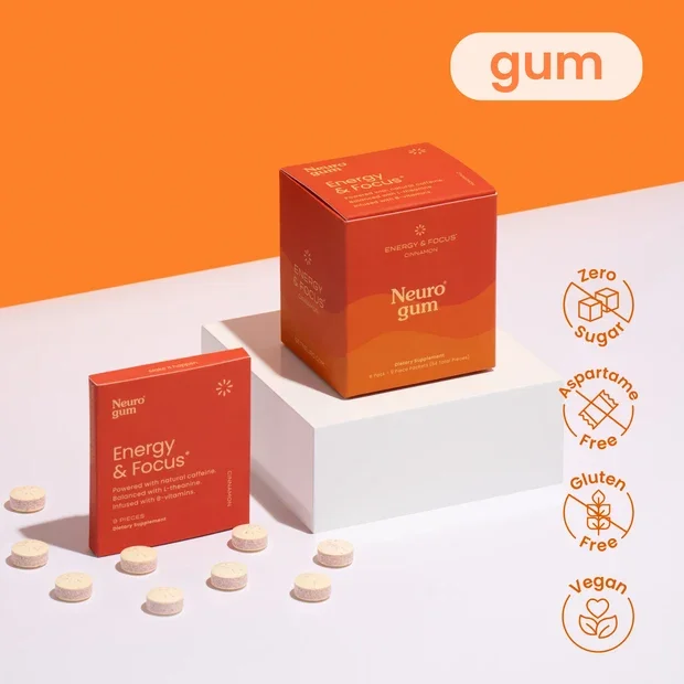 Neuro Energy & Focus Gum (Cinnamon).webp