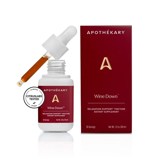 Apothékary Wine Down™ Evening Calm Liquid Herbal Drops.webp