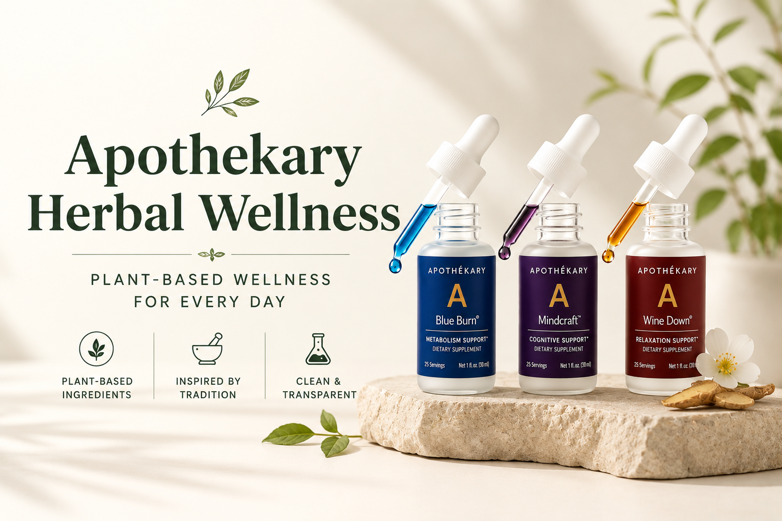 Natural Wellness with Apothekary: Herbal Solutions for Everyday Health