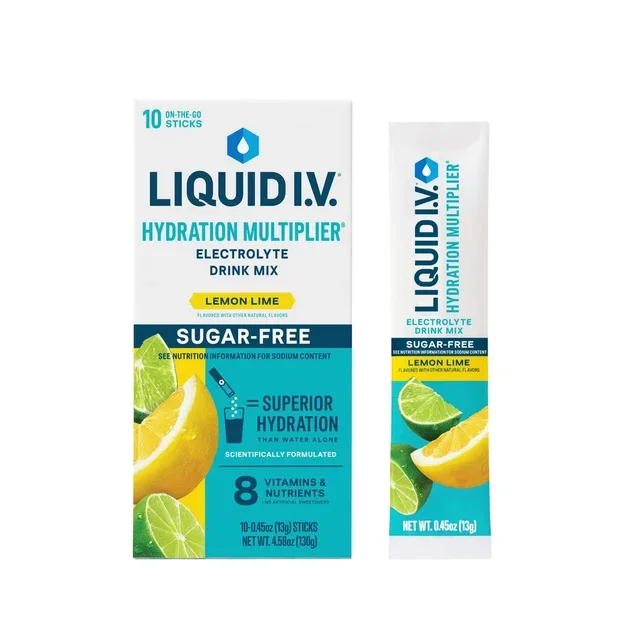 Liquid I.V. Hydration Multiplier Sugar-Free Electrolyte Drink Mix.webp
