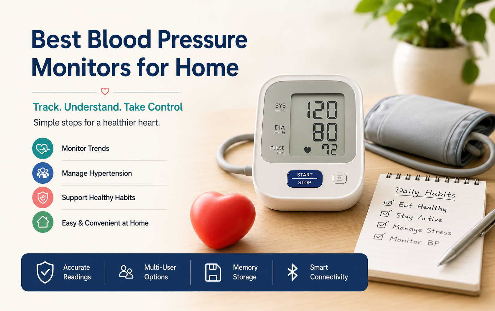 Best Blood Pressure Monitors for Home
