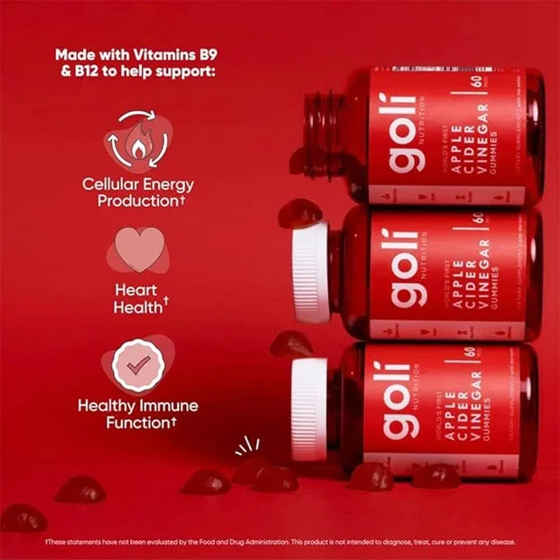 Goli® Nutrition Apple Cider Vinegar Gummies.webp
