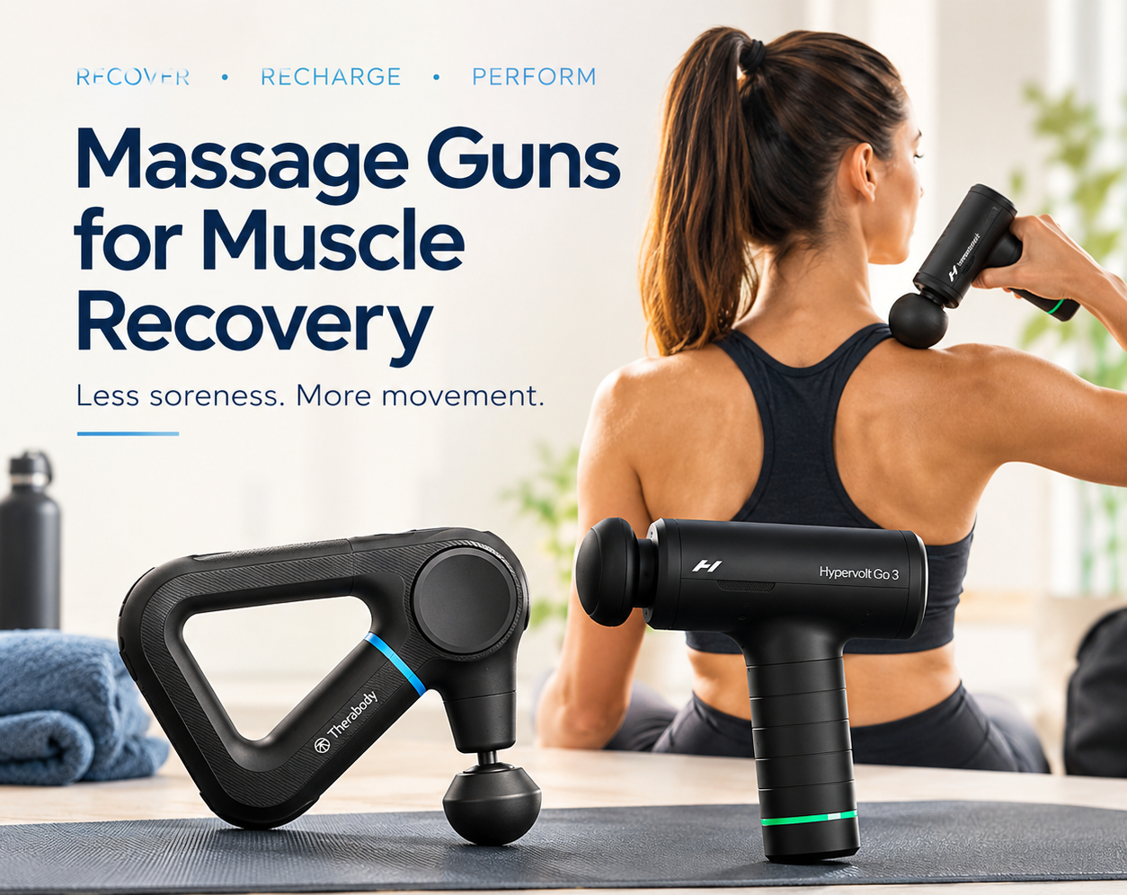 Best Massage Guns for Muscle Recovery: Benefits, Top Picks and How to Choose