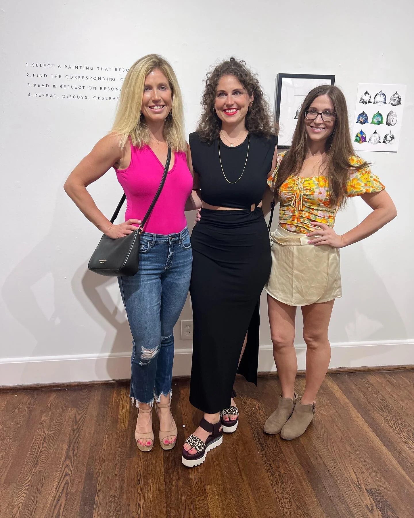 &lsquo;twas a sweet success and family affair for my &ldquo;Enneagram Heart&rdquo; exhibit last night @browsingroomgallery. Today, I&rsquo;m celebrating with @jordanhampton1, my personal art handler.