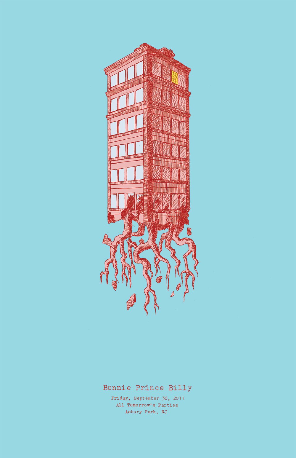 Concept for gig poster
