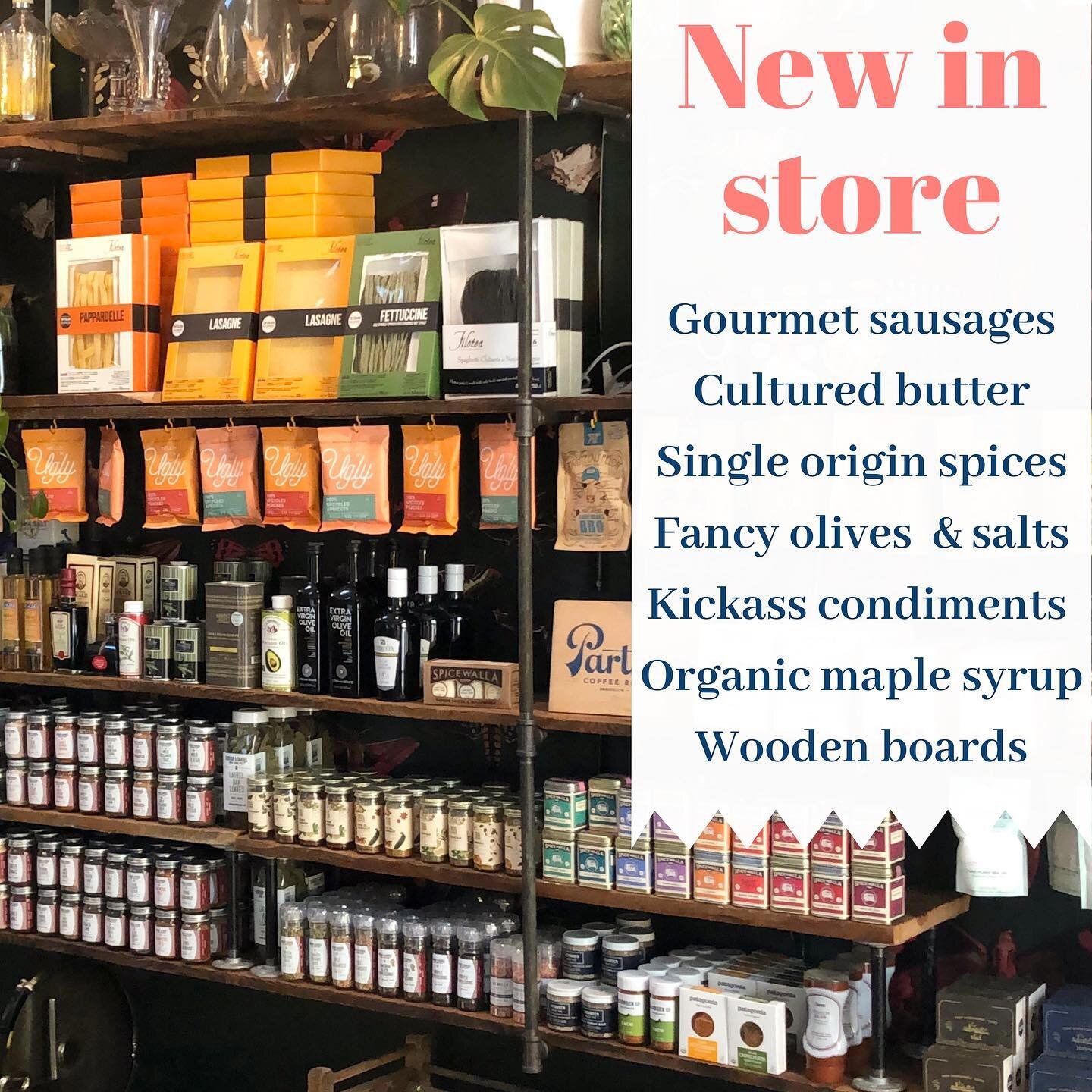 We&rsquo;ve been busy curating new products for Tucker Provisions, which you can now shop in-store or order online and pickup while grabbing your coffee. In addition to meats, cheeses, fresh produce and pantry staples, we&rsquo;ve been amping up our 