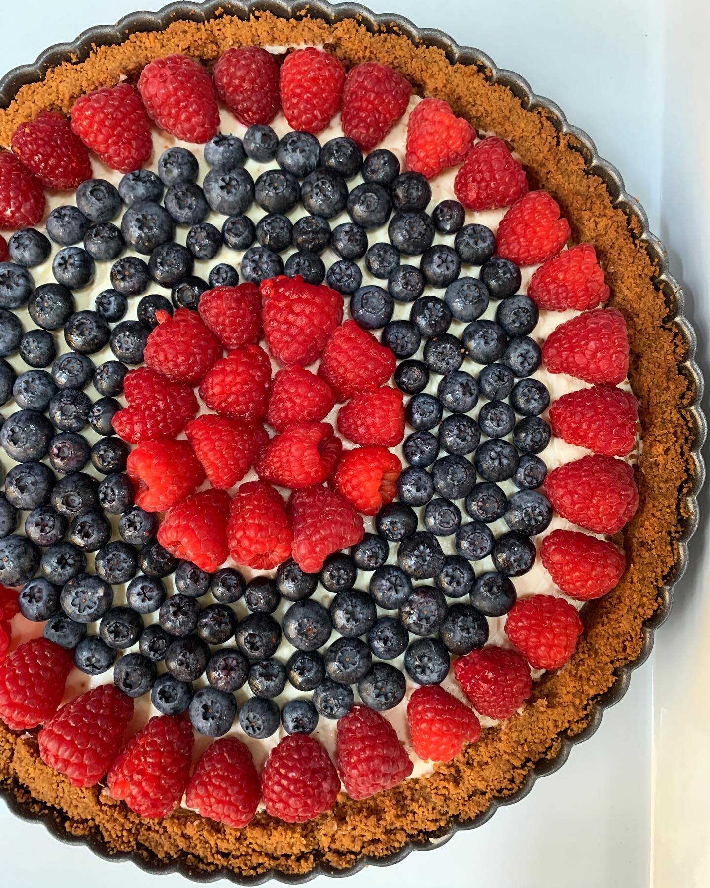 We&rsquo;re rolling into Sunday with this gorgeous berry and mascapone tart with gingernut crust. Come roll with us; we&rsquo;re here to caffeinate and feed you till 4pm. #berrytart #aussiecafe #eastonpa