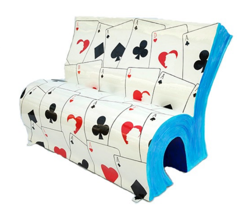 Image shows ‘Hearts’ by the Hampshire artist Deven Bhurke. It was chosen by Abstract because it is inspired by Jane Austen’s most iconic book Pride & Prejudice. www.sittingwithjane.com