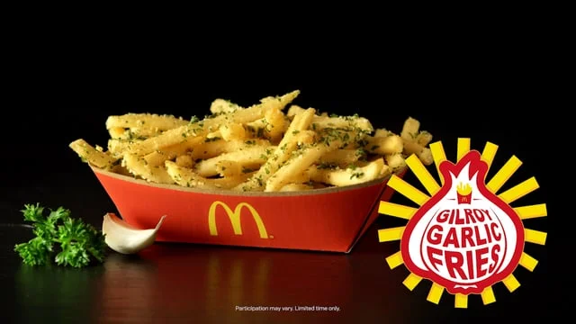 McDonald's Gilroy Garlic Fries
