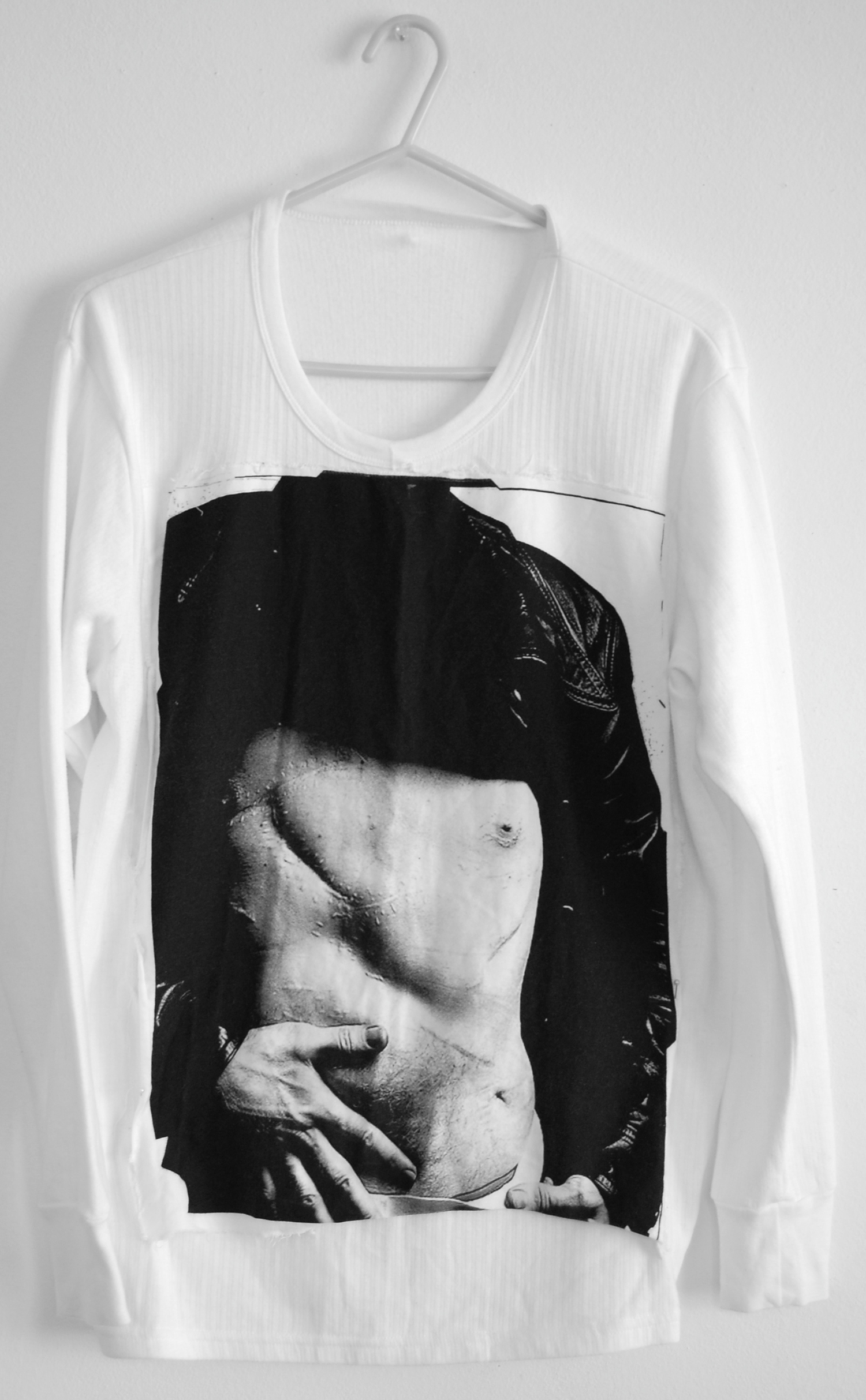Restorative Scar 2009. T-shirt worn during performance reading