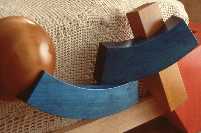 Detail of bed by Fred Baier and Tim Wells