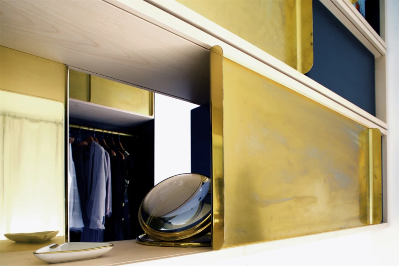 Begehbarer Wandschrank