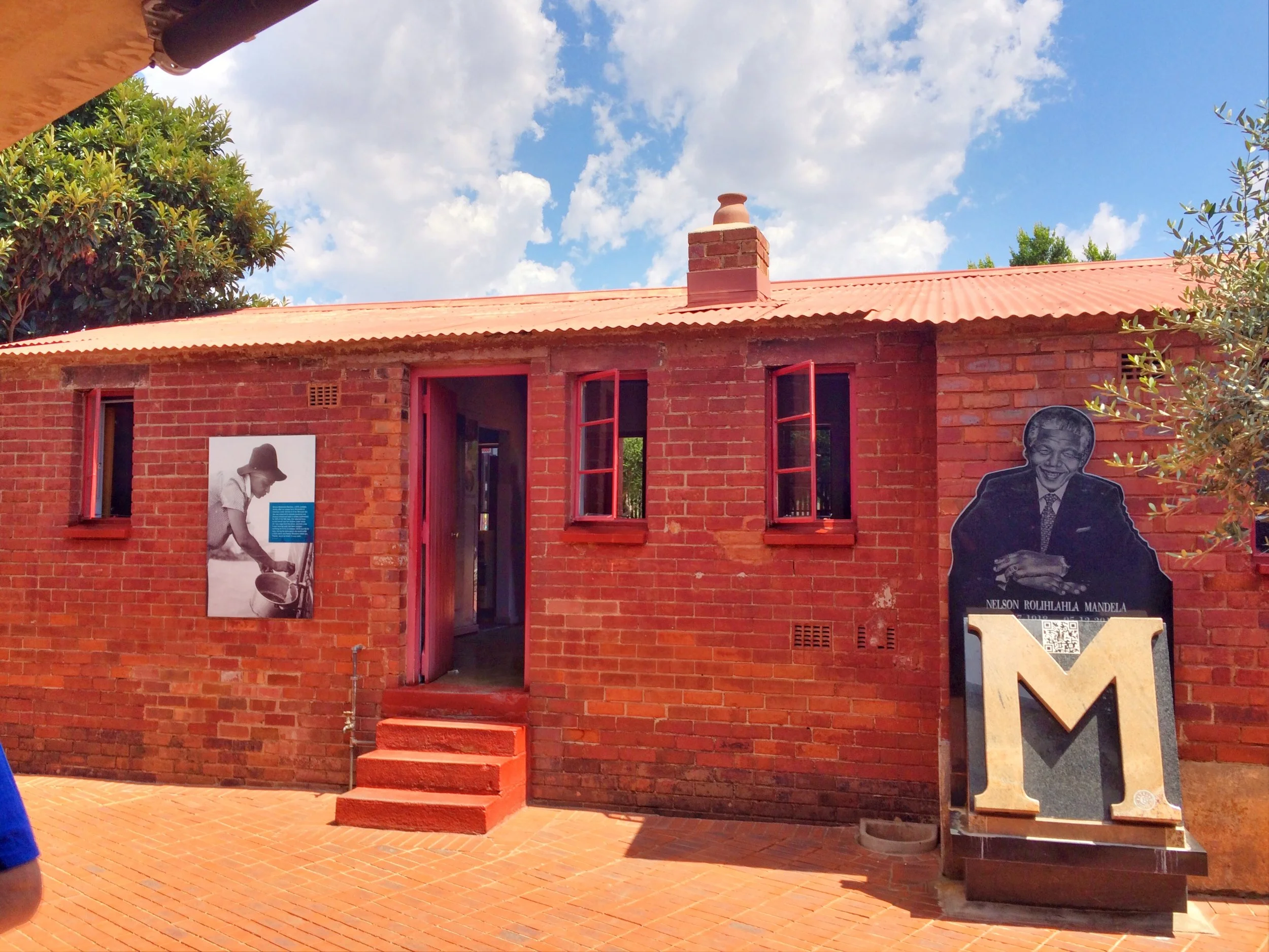 Nelson Mandela's childhood home.