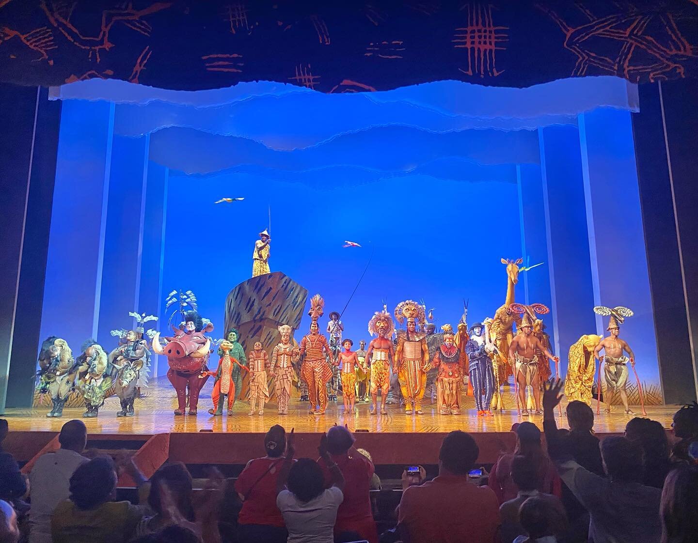 Really amazing to see The Lion King on Broadway again! 🦁