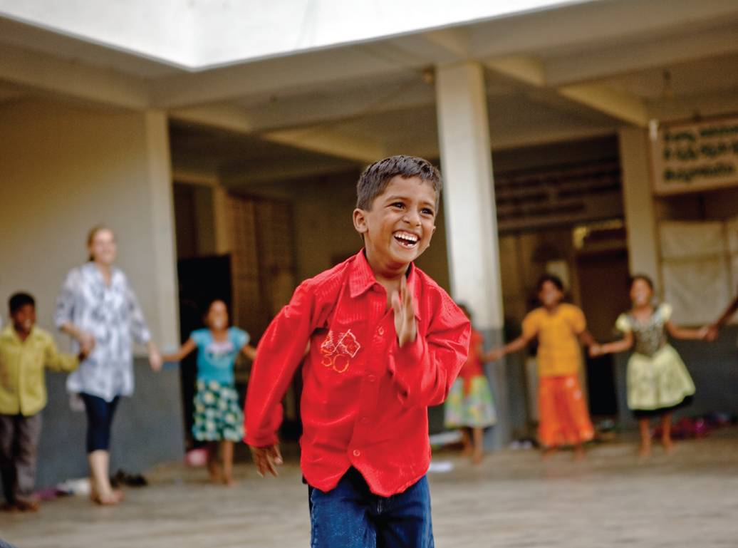 Lakshman is a delightful addition to our family at Gannavaram and rarely seen without a smile.