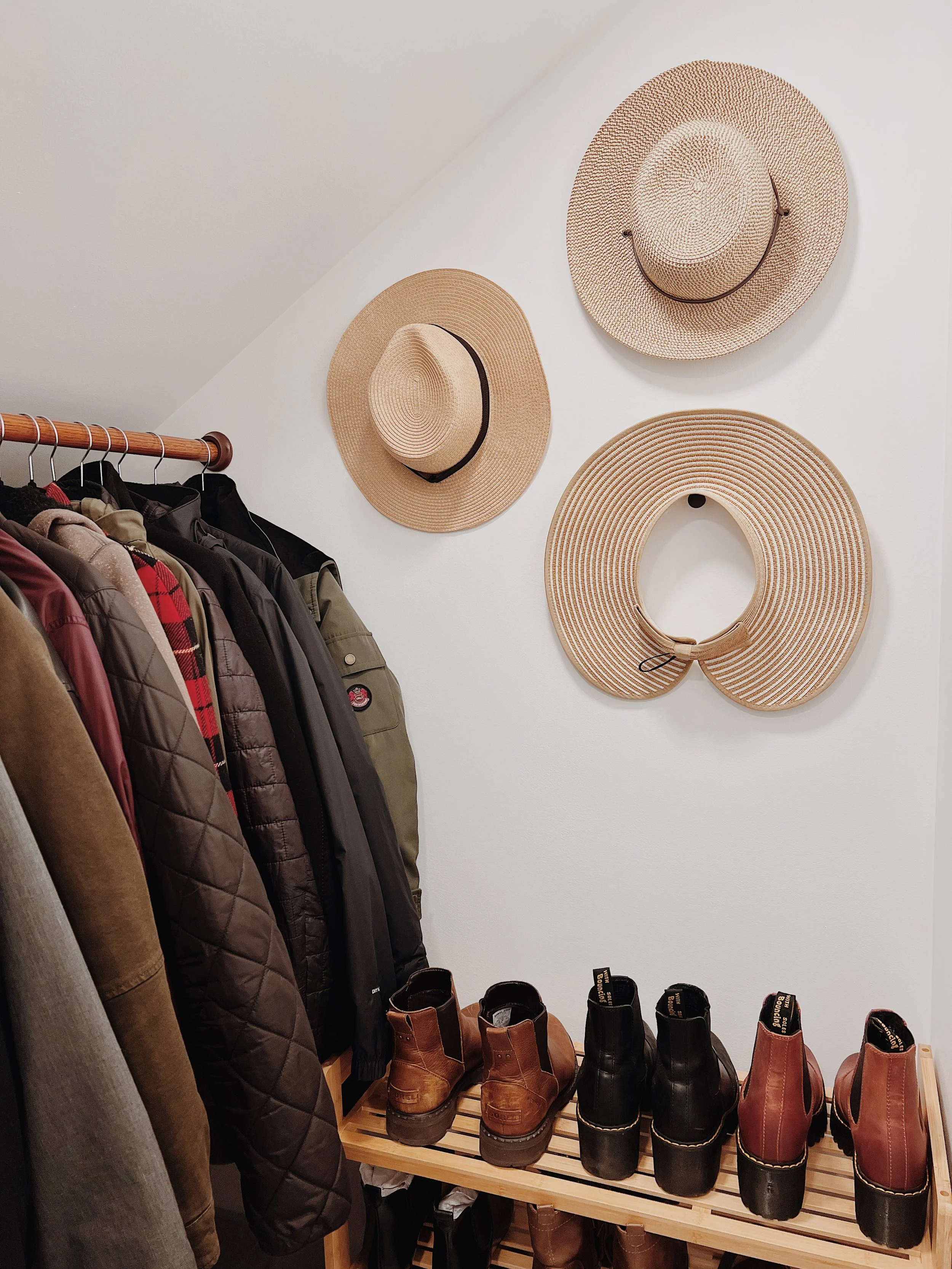 OUR HOME: THE EVOLUTION OF A CLOSET