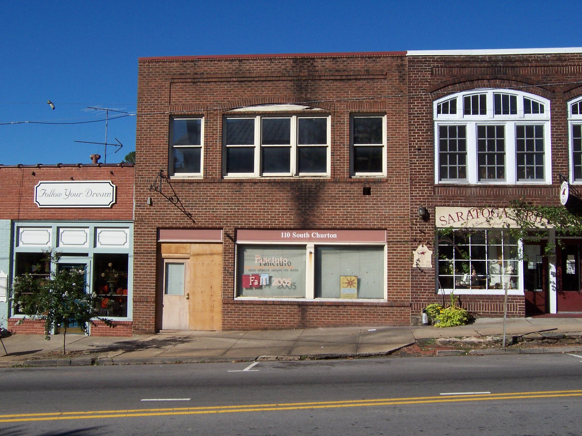 existing building before renovations.