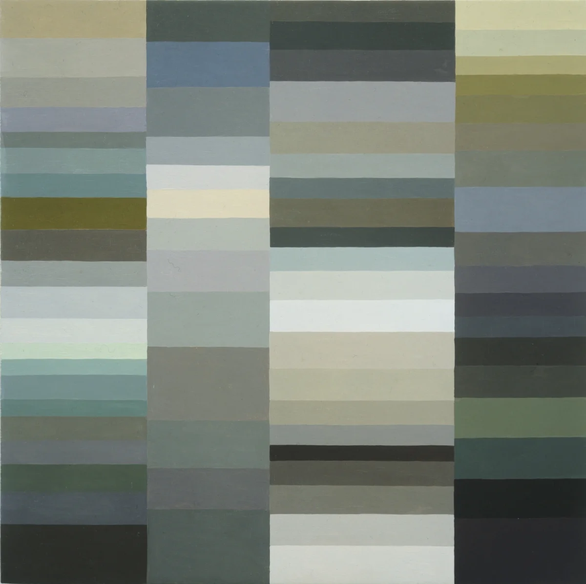 Geometric Painting (Colors from Wedding Cakes) II