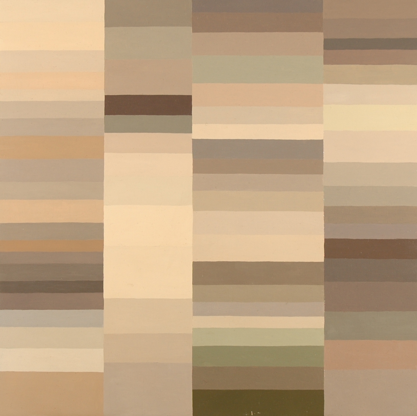 Geometric Painting (Colors from Wedding Cakes) III