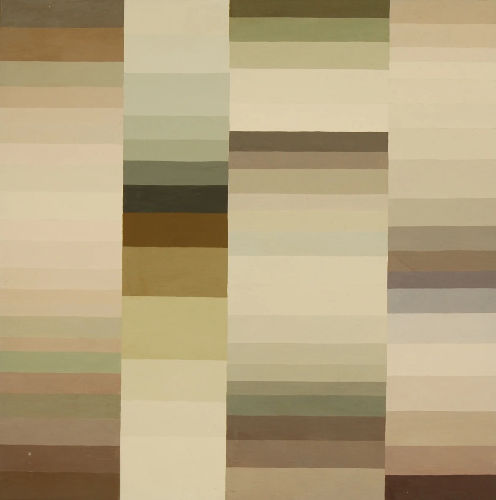 Geometric Painting (Colors from Wedding Cakes) I
