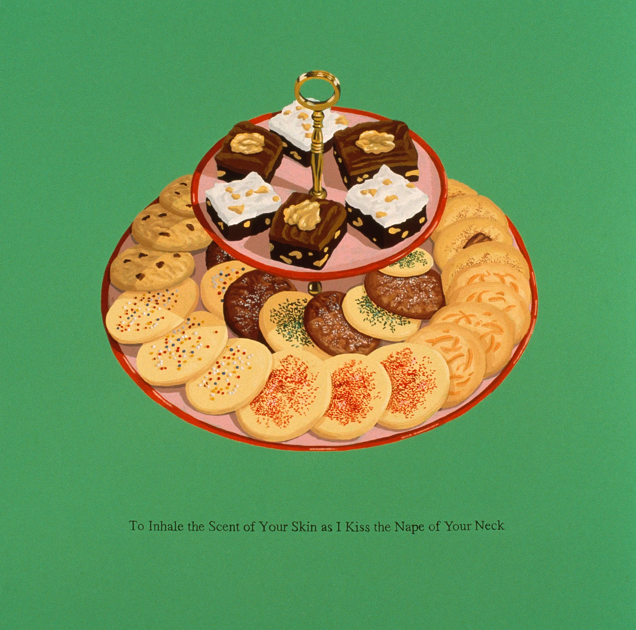 Two Tiered Cookie Platter