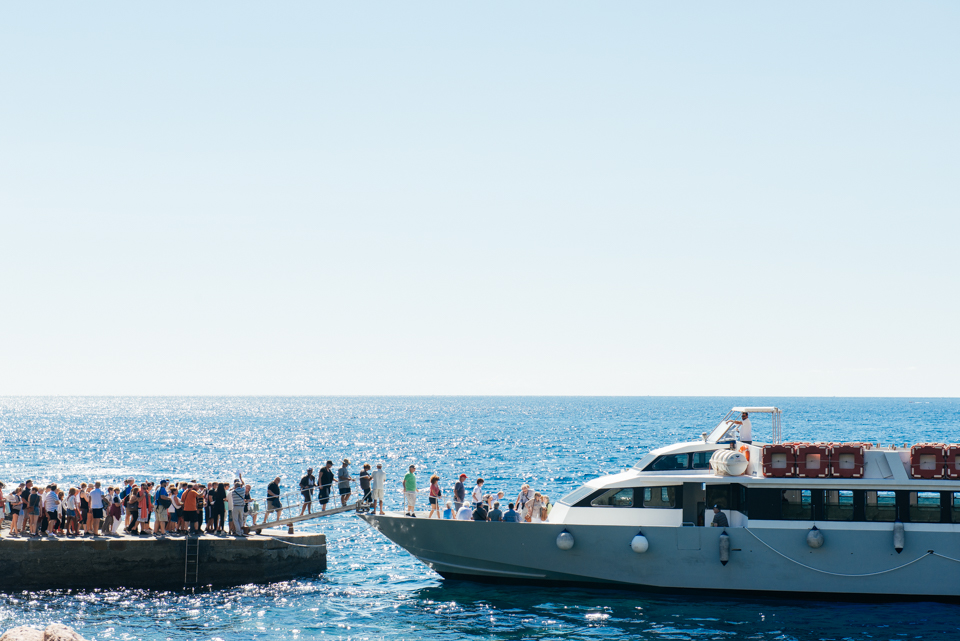 Lemmings. The ferry and train were the best ways to get to the 5 towns of Cinque Terre. 
