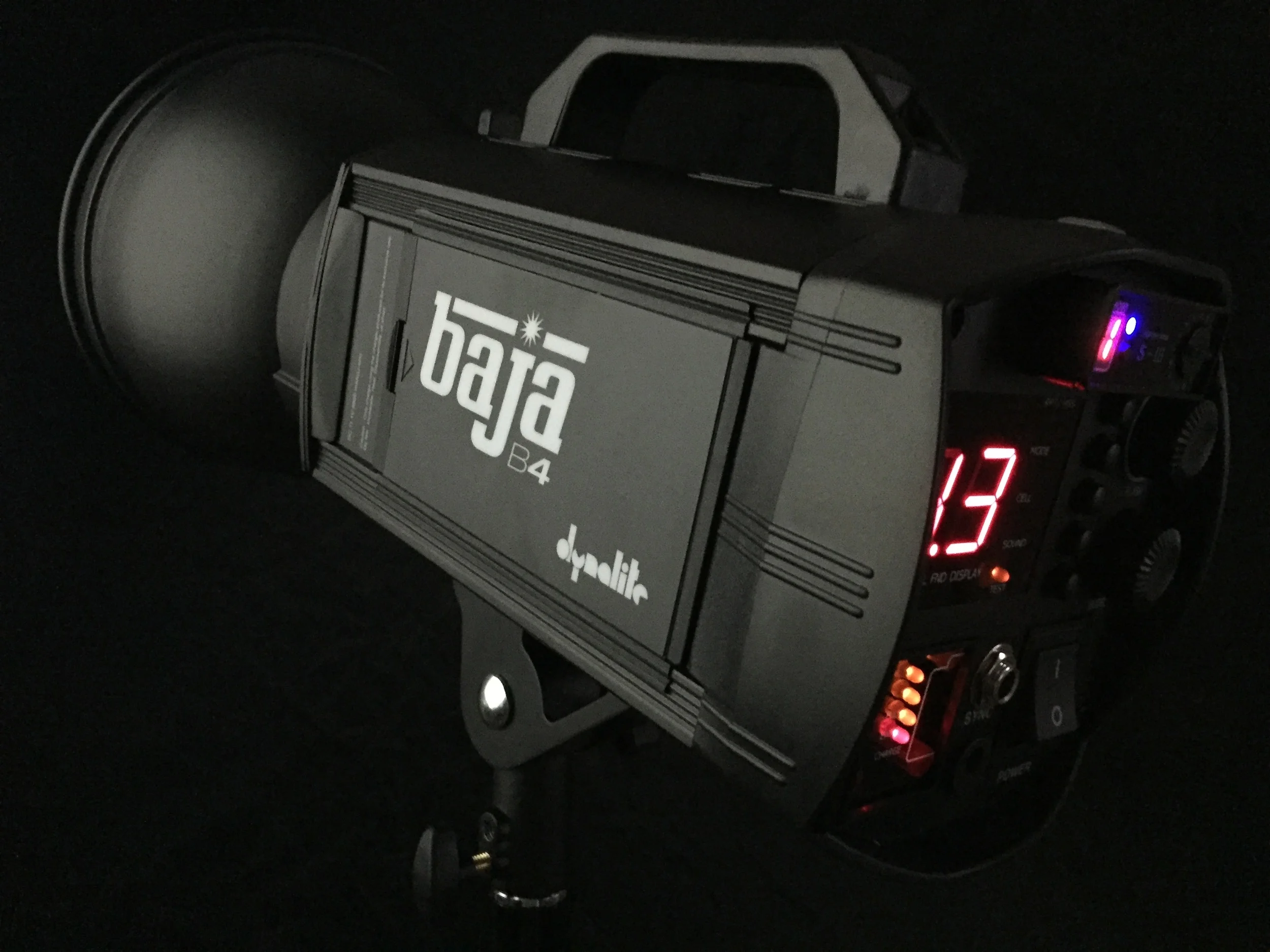 Built-in receiver, LED controls, and powerful.