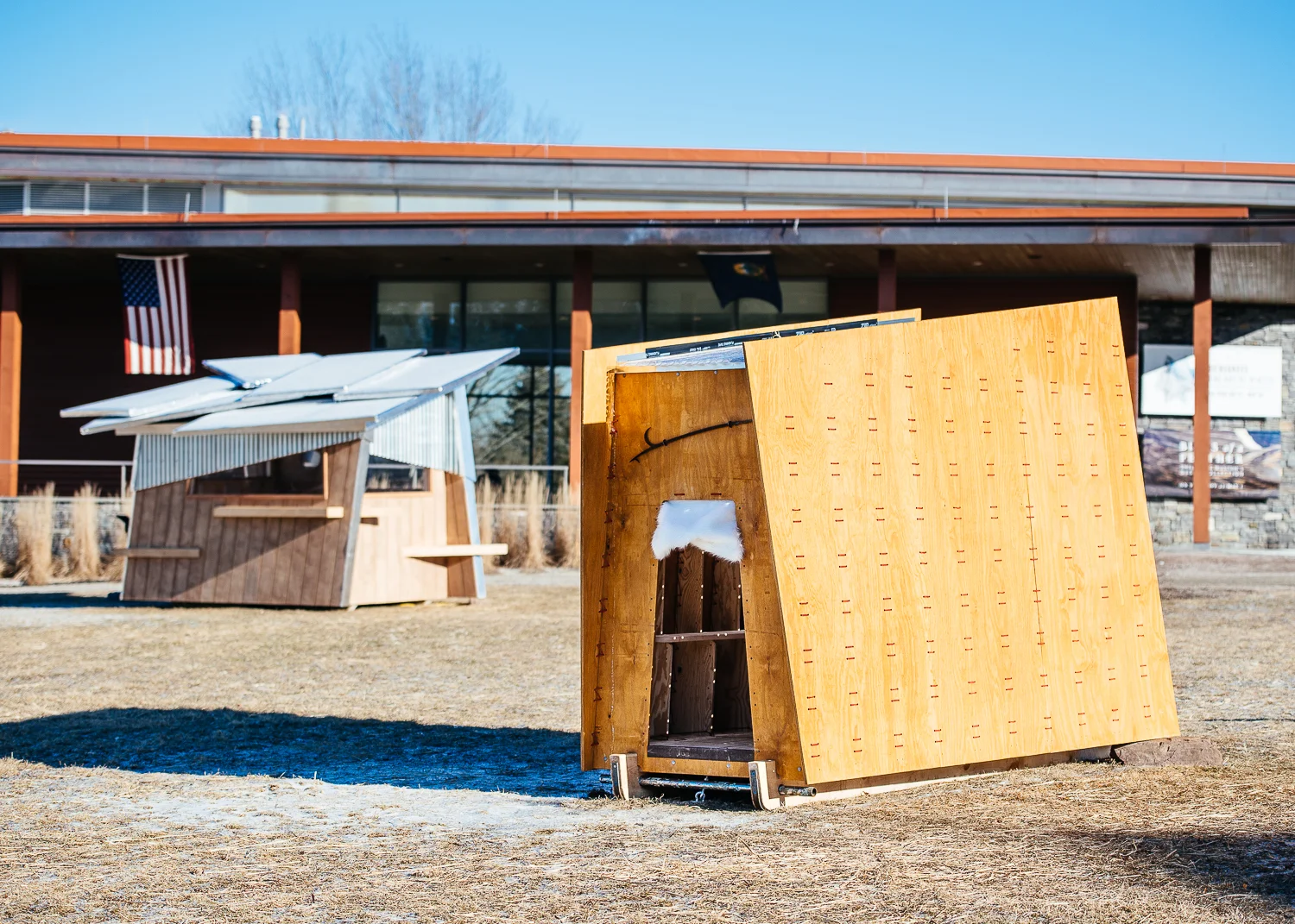 Exterior of the Ice Ark.