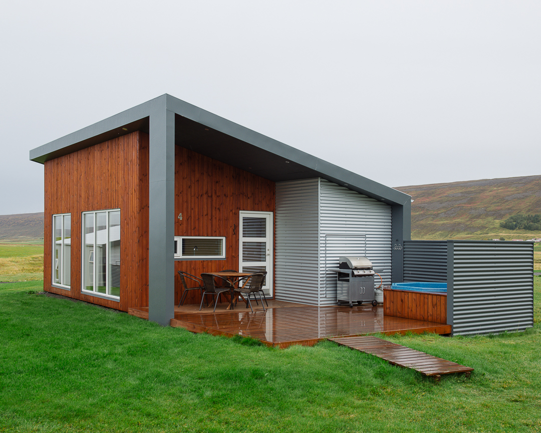 Eco-friendly Einishus Cottage with geothermal heating. http://www.einishus.com/