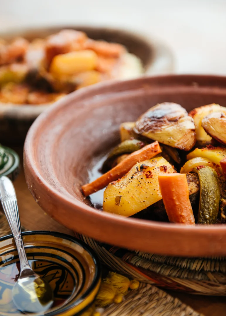 Chicken tagine.