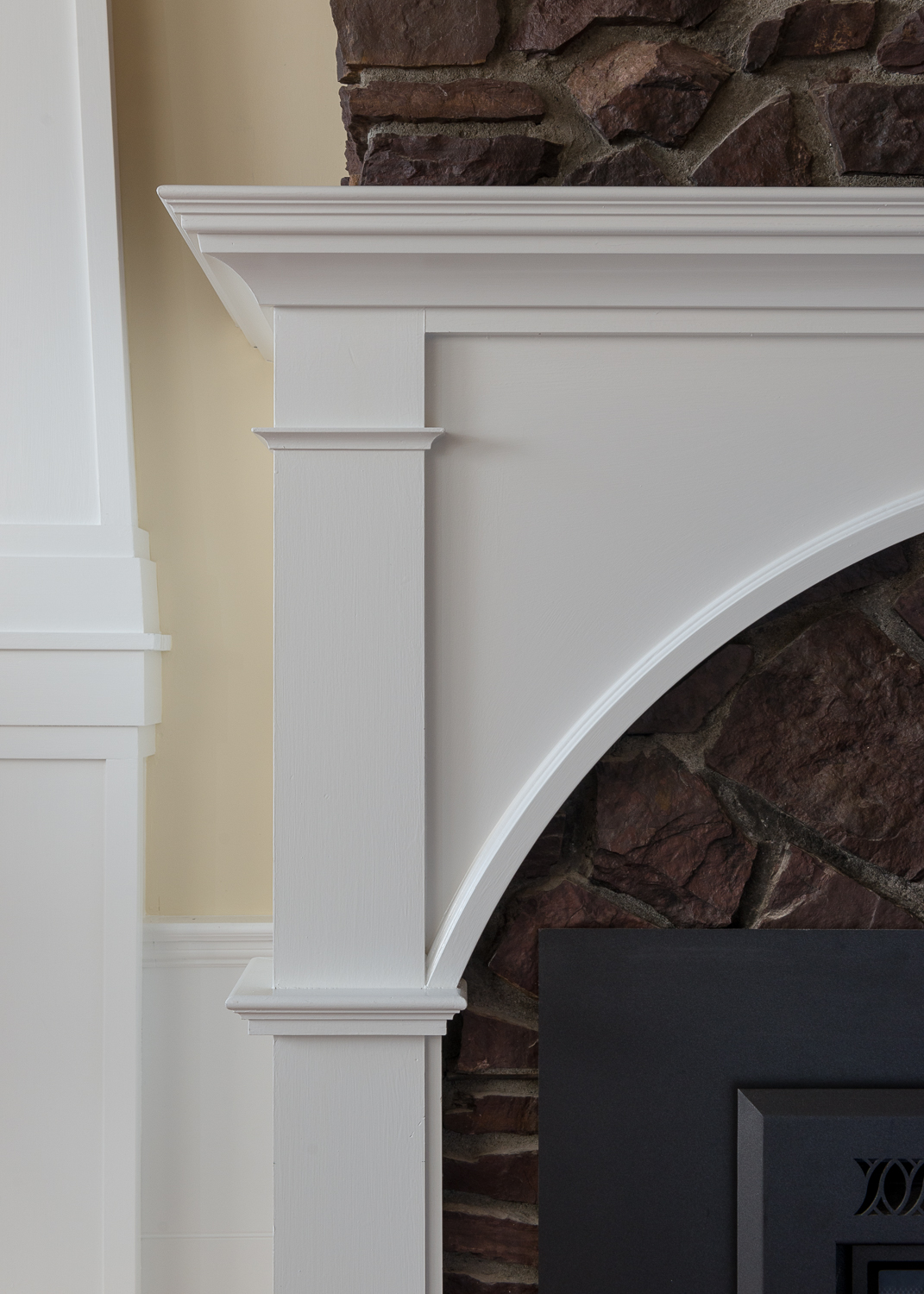 South Burlington, VT: Fireplace Detail