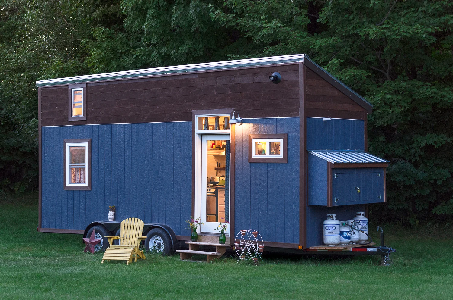 Jericho, VT. Chrissy Lou's Tiny Home