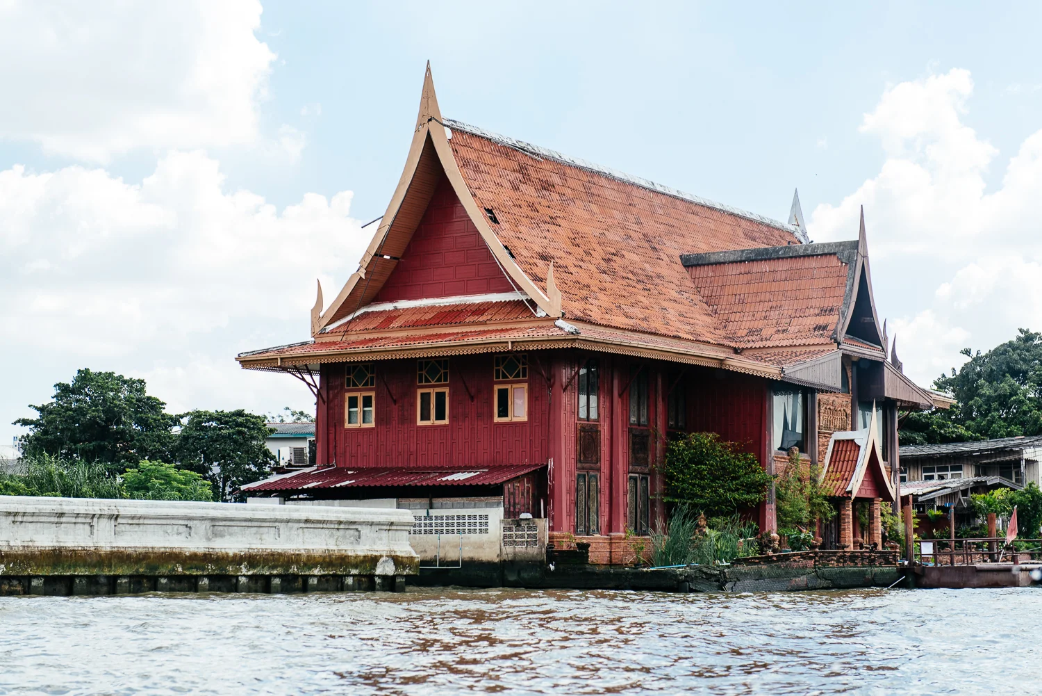 Wat on the water.