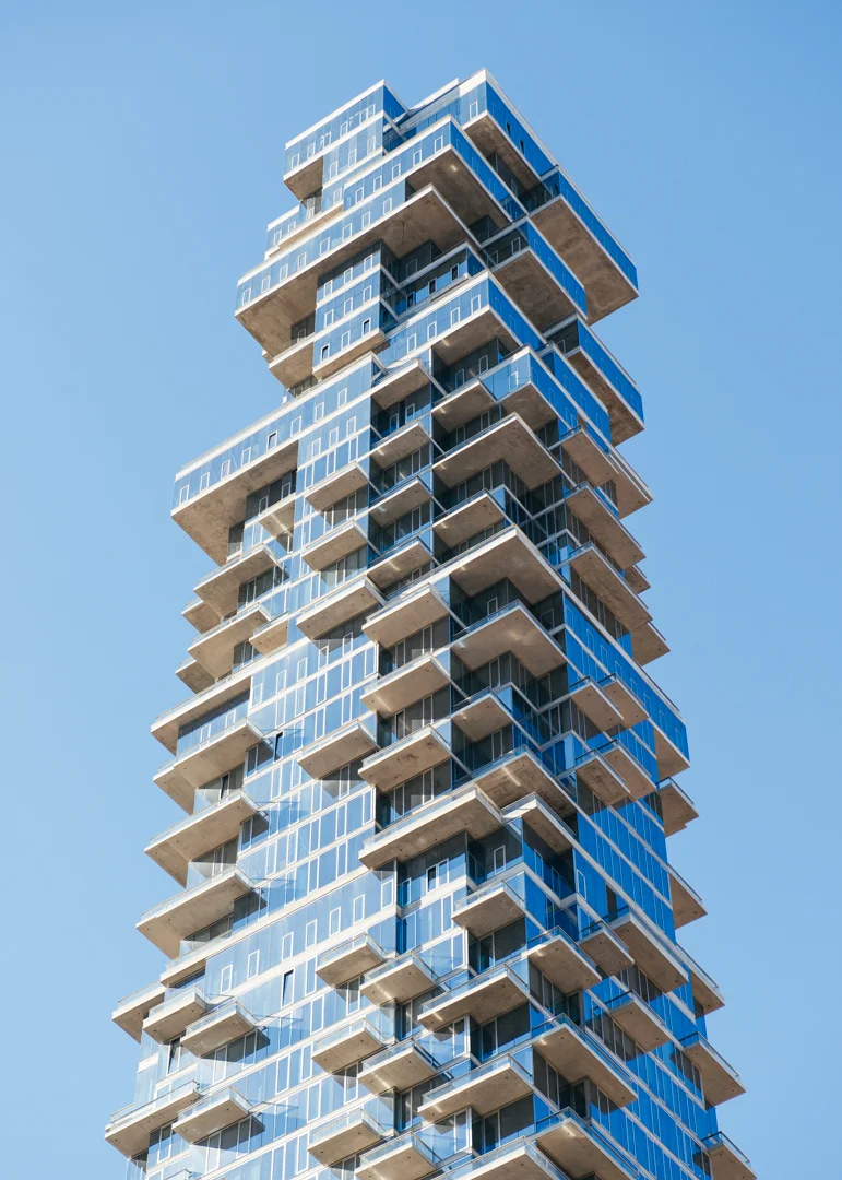 Under the Jenga Tower.