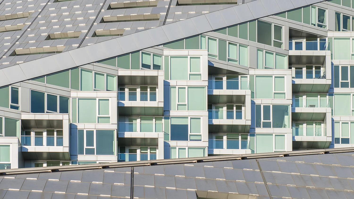 Via 57 West balconies.