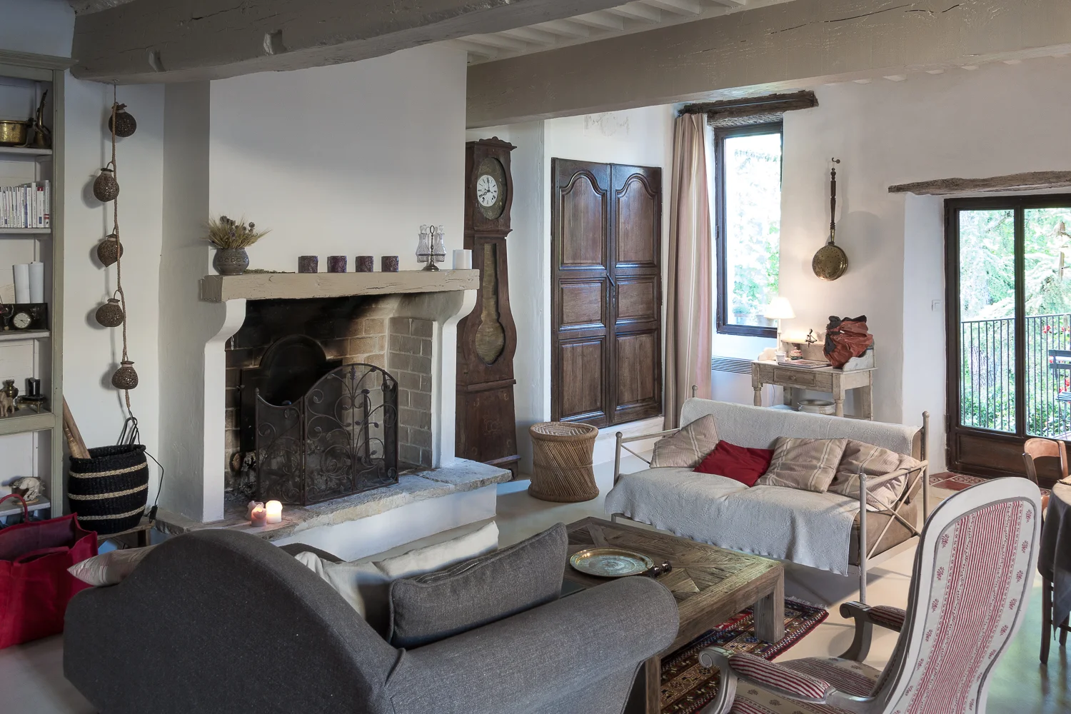 La Charmille living room.