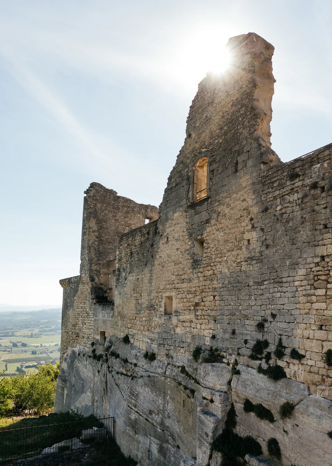Fort wall of Lacoste.