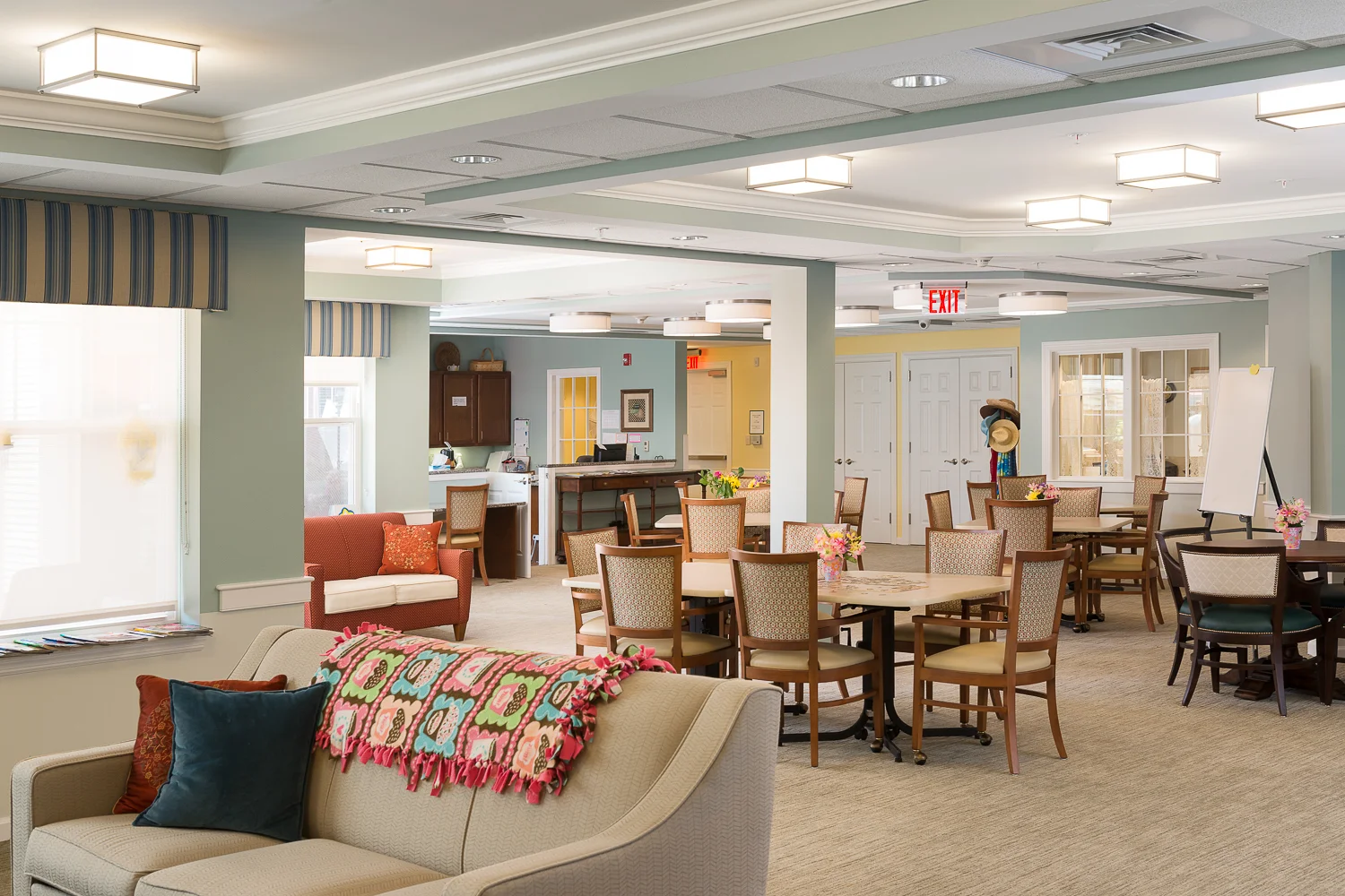 Recreation and craft room.