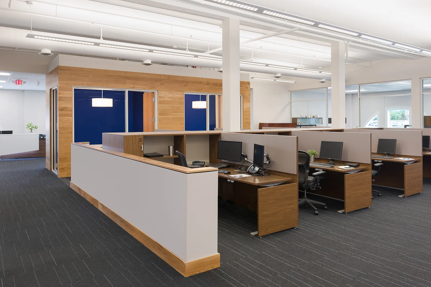 Strategic Risk Solutions open office layout.