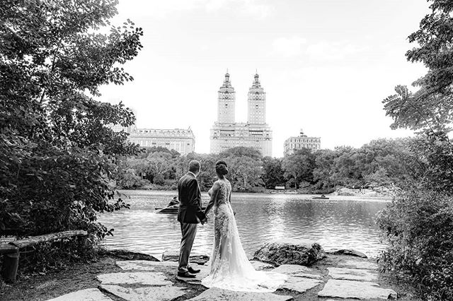 Congratulations to Patricia and Gareth on their New York Dream Wedding! Here is a shot from a little clearing by Bow Bridge:) #centralpark #centralparkwedding #bowbridge #elopementplanner #weddingphotographer #wedding #weddingplannernyc #elopement #n