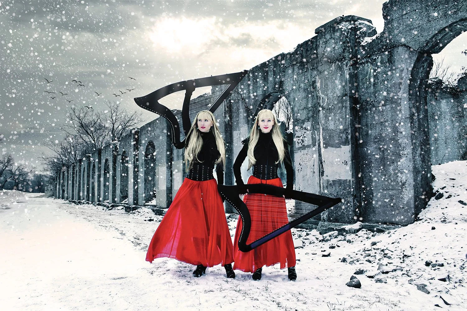 Harp Twins Rockin’ Holiday Concert!
