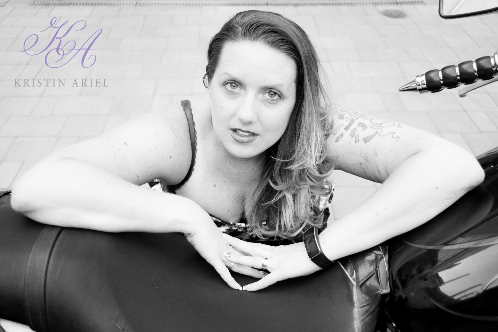 This pretty lady wanted to surprise her Husband with some images of her and his bike! Lets say he loved them! So was so fun to work with and just gorgeous!