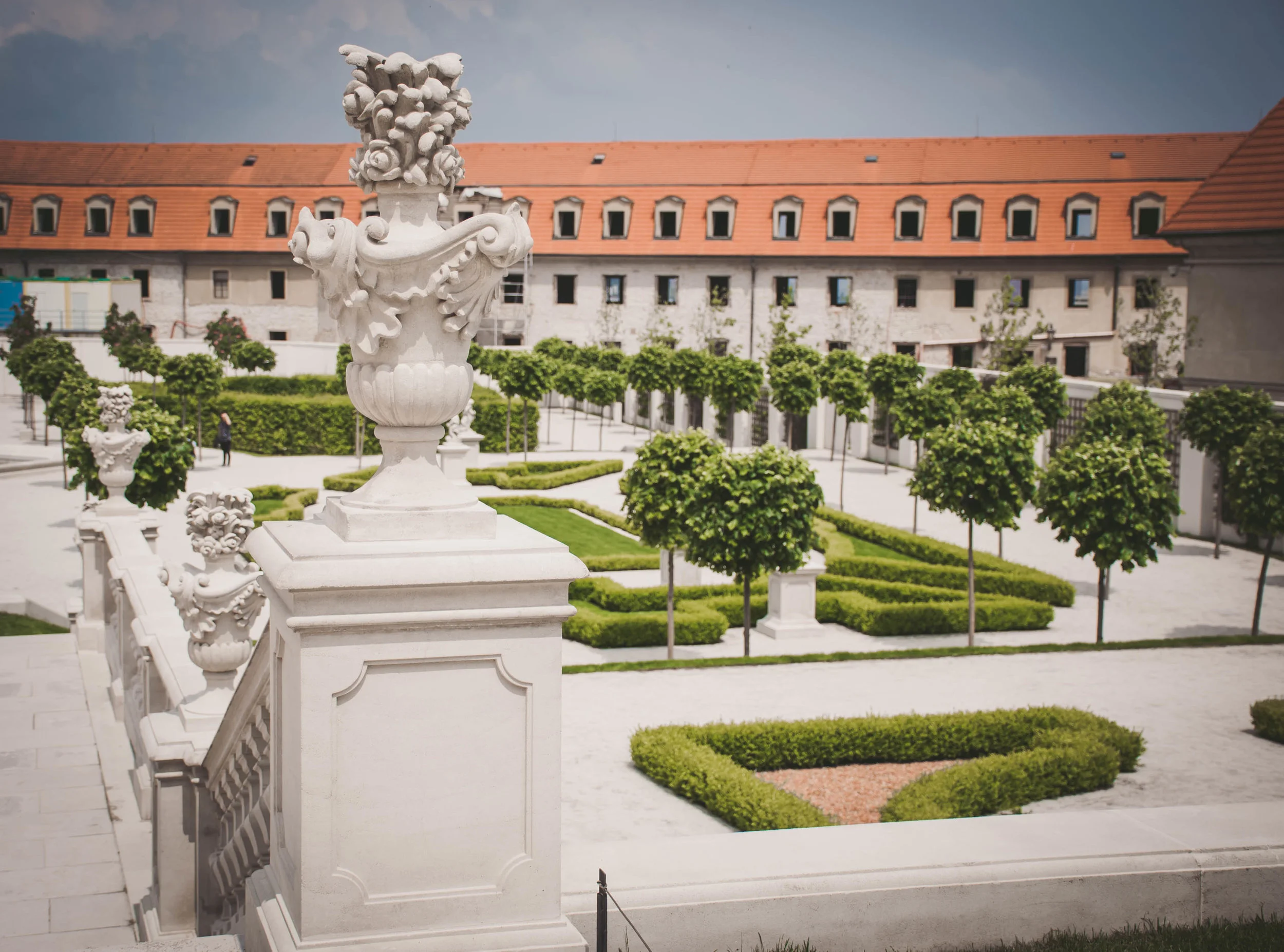 Castle garden